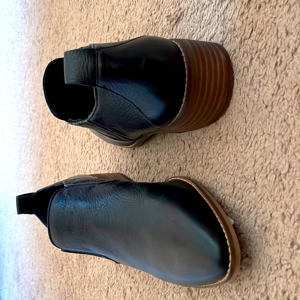 Lucky Brand leather booties